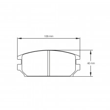 Plaquettes de frein Pagid S2445 RS42
