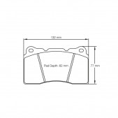 Plaquettes de frein Pagid S2487 RS42