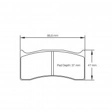 Plaquettes de frein Pagid S8000 RS42