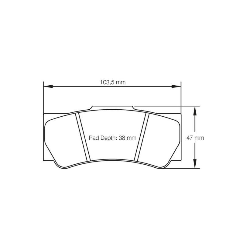Bremsbeläge Pagid S8078 RS42 - PA-8078-RS.42 - E8078R4201 - 4056029009803