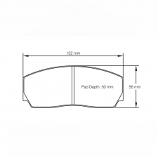 Pagid geläppte Bremsbeläge S1361 RST1,RST3