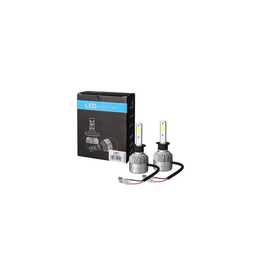 Kit 2 Led Bulbs H1 80W 9-32V 10000 Lumens 6500K - LI-LSC1-S - 3666618038087
