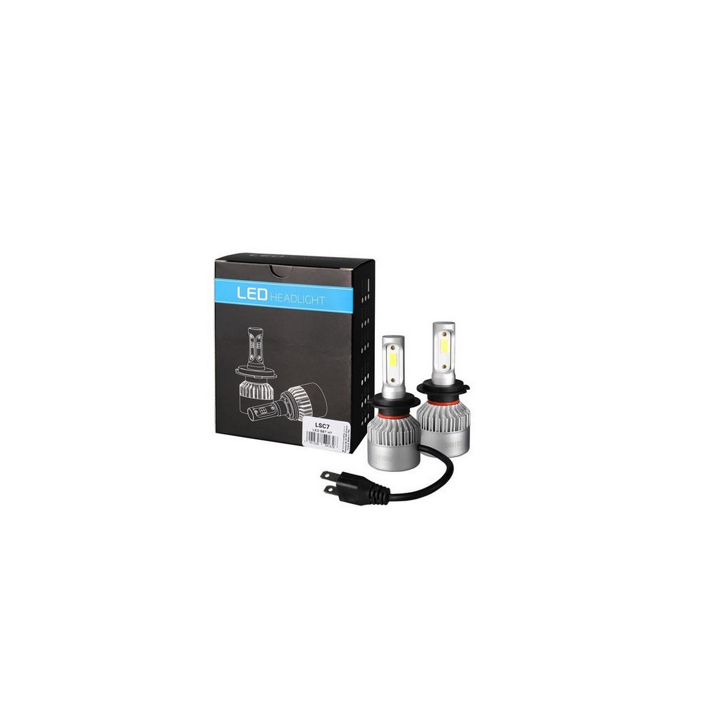 Kit 2 lampadine a led H7 80W 9-32V 10000 lumen 6500K - LI-LSC7-S - 3666618038063