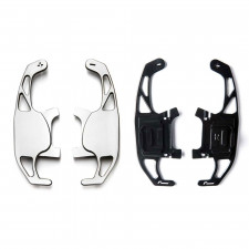 Billet S-Tronic Paddles Black / A4 & S4 & RS4 (B9) / A5 & S5 & RS5 (B9) / A3 & S3 & RS3 (Audi Sport steering wheel) / TTRS 8S / 