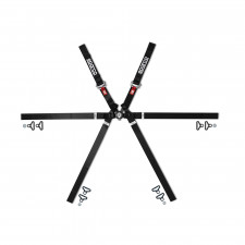 Cintura Sparco 6 punti Formula H-9