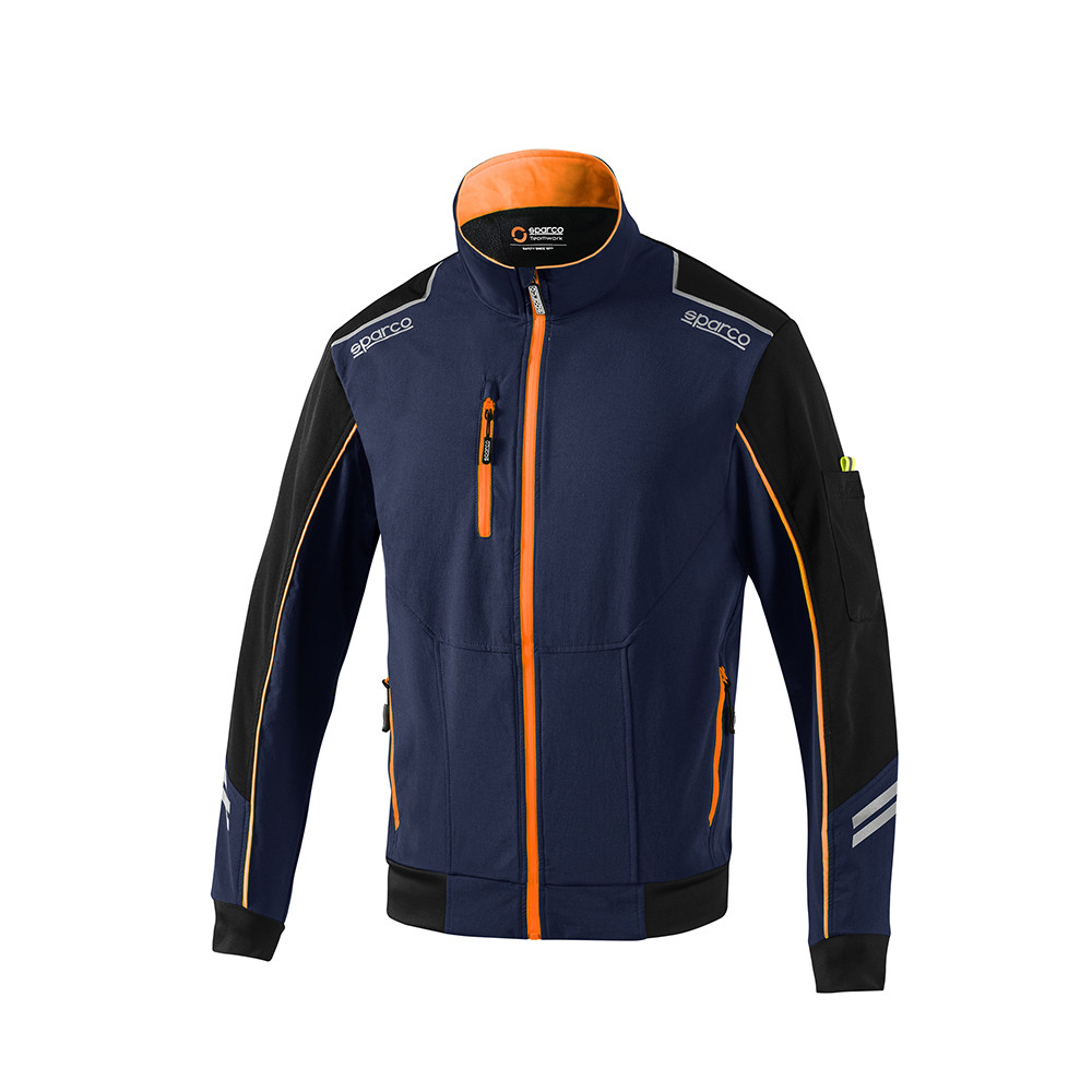 Veste Light-shell mécanicien Sparco Tech - 02413.GJ.L - 02413GSGF3L