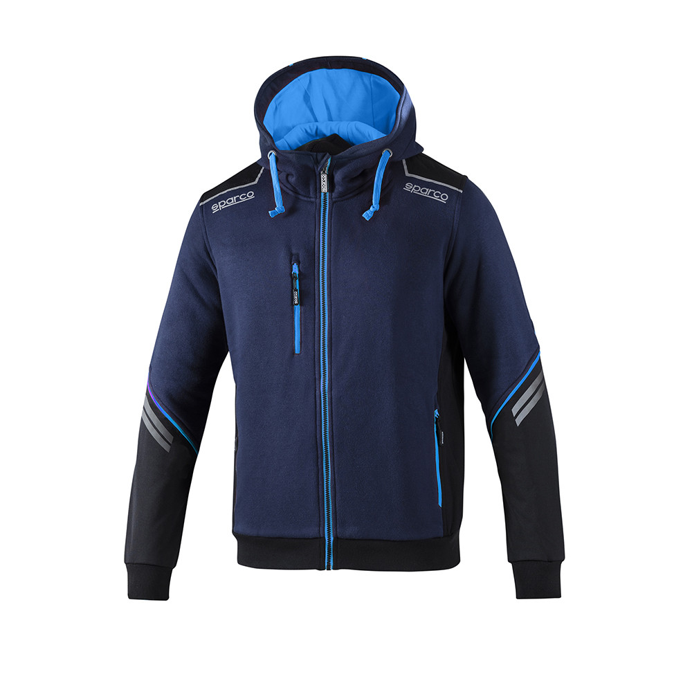 Veste à capuche Sparco Tech - 02414.MBL.S - 02414BMAZ1S