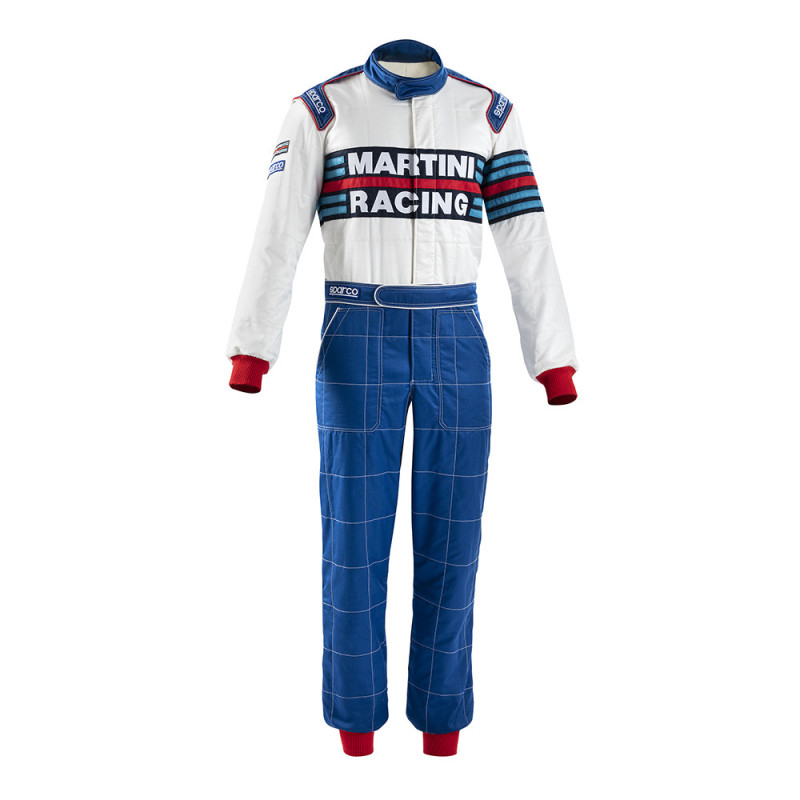 Tuta Sparco Martini Racing Replica - 001144MR.BL.54 - 001144MR54BI - 8033280480530
