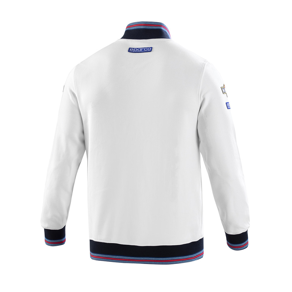 Martini Racing Sweatshirt mit Reißverschluss - 01278MR.G.3XL - 01278MRGR6XXX
