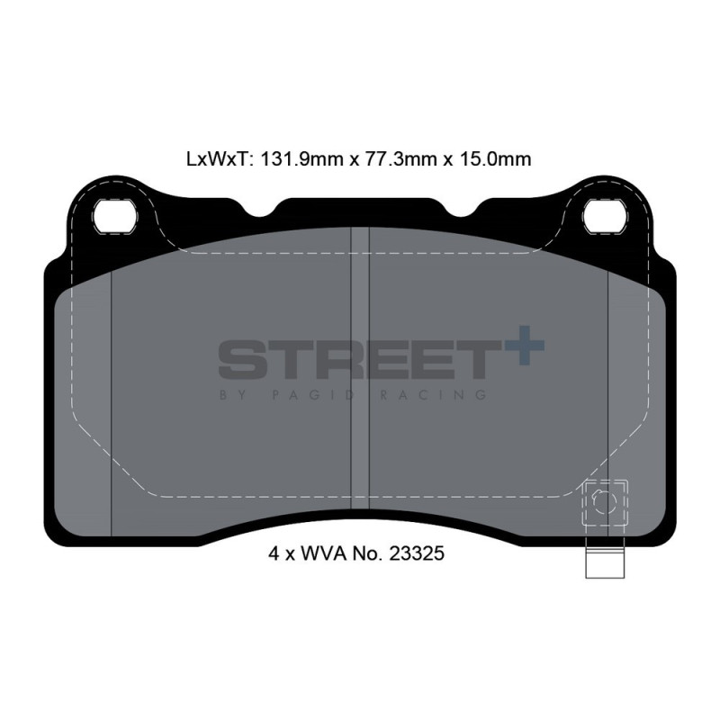 Pastiglie freno Pagid T8026 Street+ - PA-8026.ST - T8026SP2001 - 4056029064765