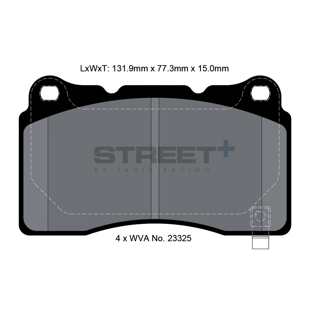 Pastiglie freno Pagid T8026 Street+ - PA-8026.ST - T8026SP2001 - 4056029064765