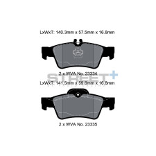 Plaquettes de frein Pagid T8029 Street+