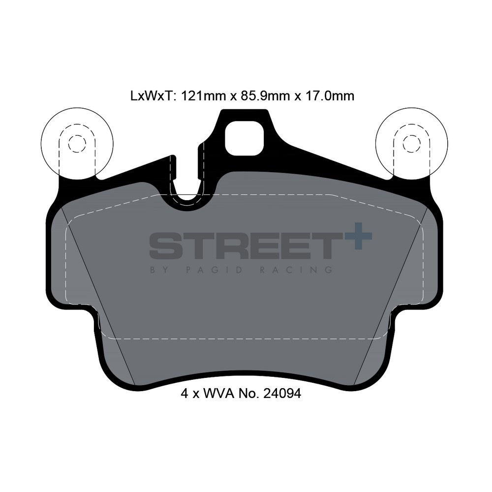 Pastiglie freno Pagid T8054 Street+ - PA-8054.ST - T8054SP2001 - 4056029065014
