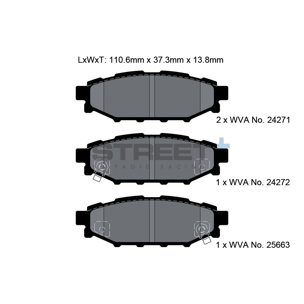 Pastiglie freno Pagid T8065 Street+ - PA-8065.ST - T8065SP2001 - 4056029065090