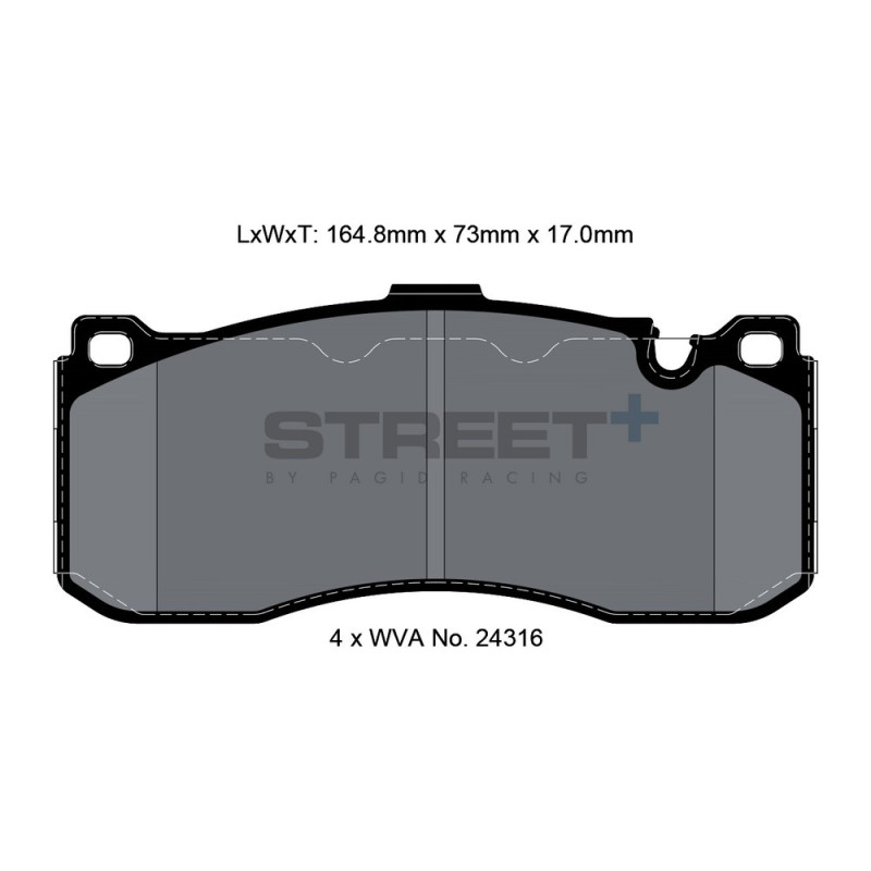 Pastiglie freno Pagid T8068 Street+ - PA-8068.ST - T8068SP2001 - 4056029065120