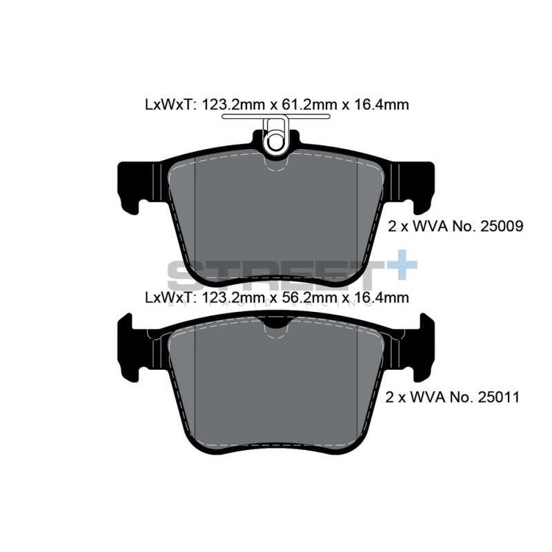 Pastiglie freno Pagid T8102 Street+ - PA-8102.ST - T8102SP2001 - 4056029065311