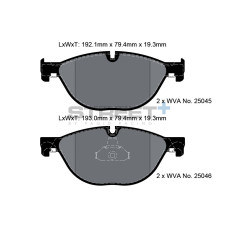 Pastiglie freno Pagid T8106 Street+
