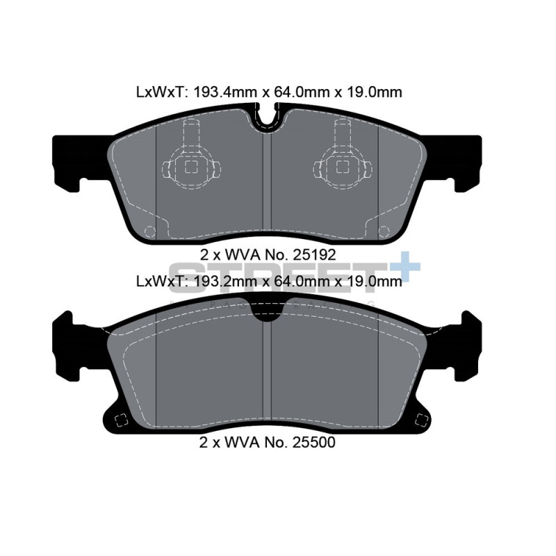 Pastiglie freno Pagid T8112 Street+ - PA-8112.ST - T8112SP2001 - 4056029065403