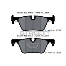 Plaquettes de frein Pagid T8117 Street+