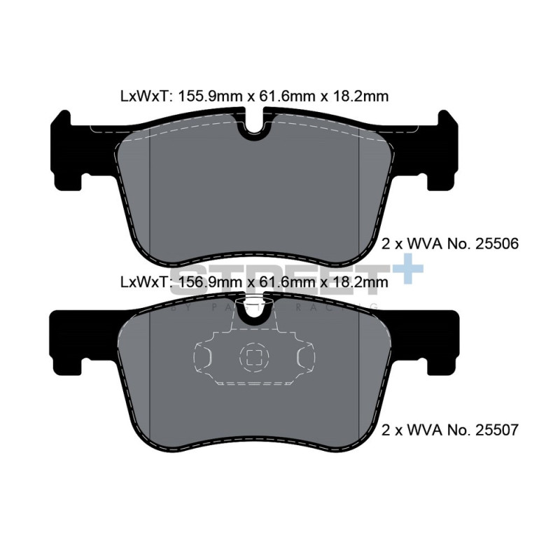 Pastiglie freno Pagid T8119 Street+ - PA-8119.ST - T8119SP2001 - 4056029065465