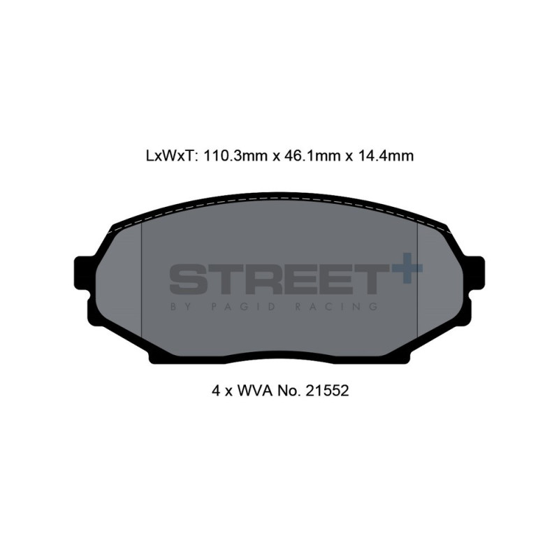 Pastiglie freno Pagid T8157 Street+ - PA-8157.ST - T8157SP2001 - 4056029064611