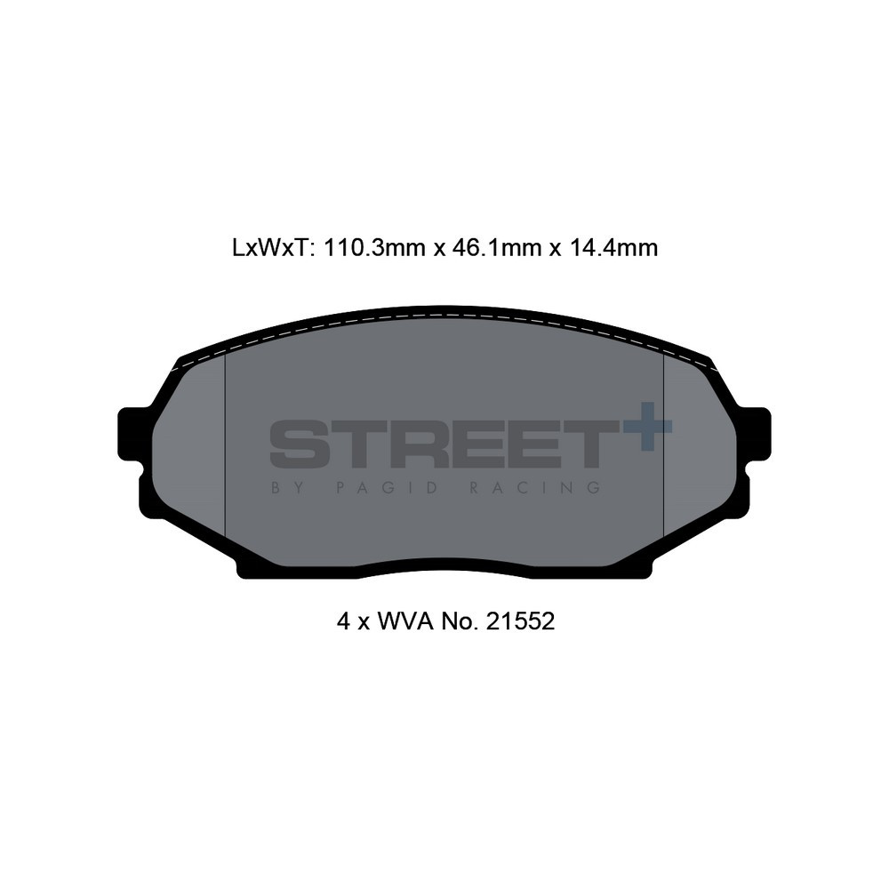 Pastiglie freno Pagid T8157 Street+ - PA-8157.ST - T8157SP2001 - 4056029064611
