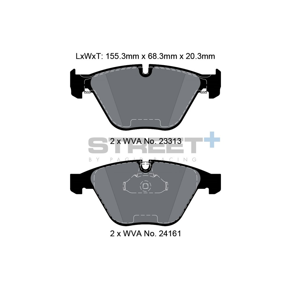 Pastiglie freno Pagid T8169 Street+ - PA-8169.ST - T8169SP2001 - 4056029064758
