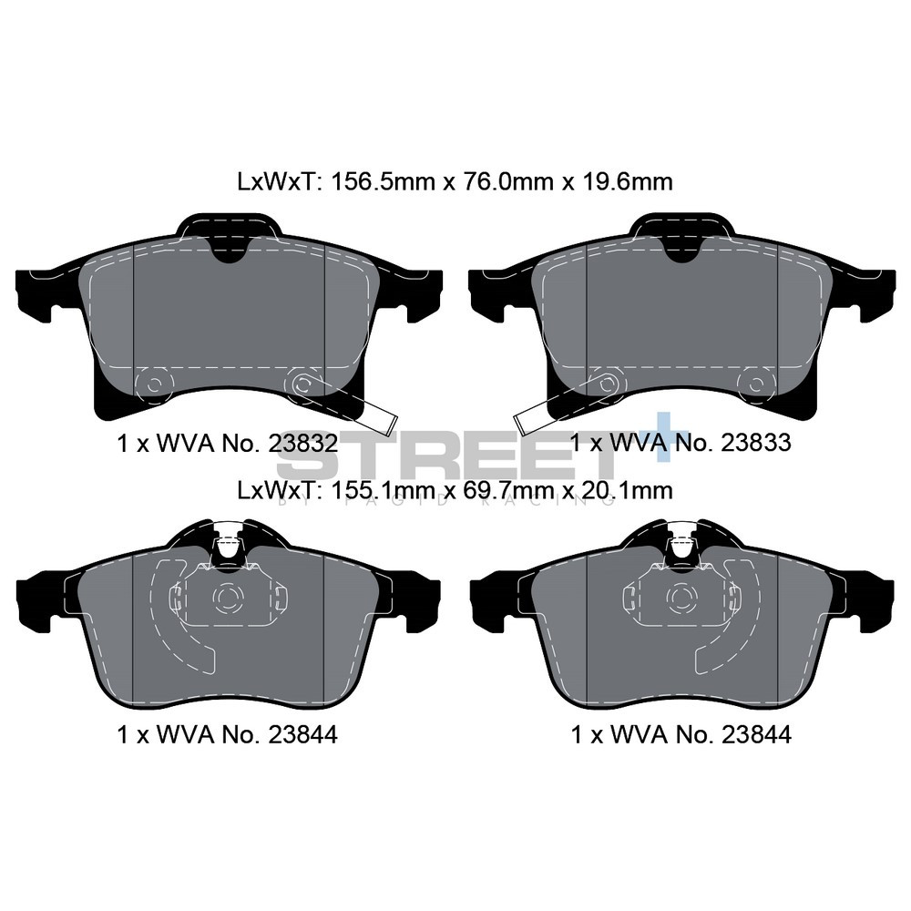 Pastiglie freno Pagid T8179 Street+ - PA-8179.ST - T8179SP2001 - 4056029064932