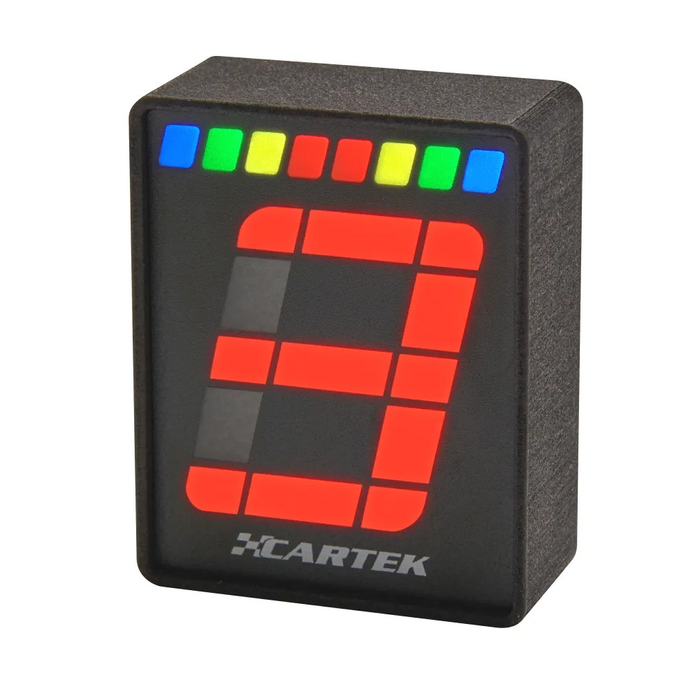 Digitale Schaltanzeige Cartek + shift light (Club) - CK-LG-CL - CK-LG-CL - 3666618040165