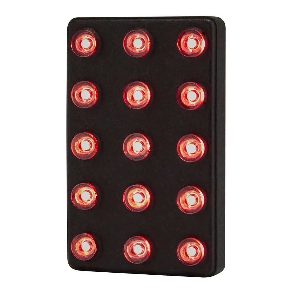 Cartek FIA 8874-2019 rechteckiges LEDS Regenlicht (static+4HZ) - CK-LRS-15RM - CK-LRS-15RM