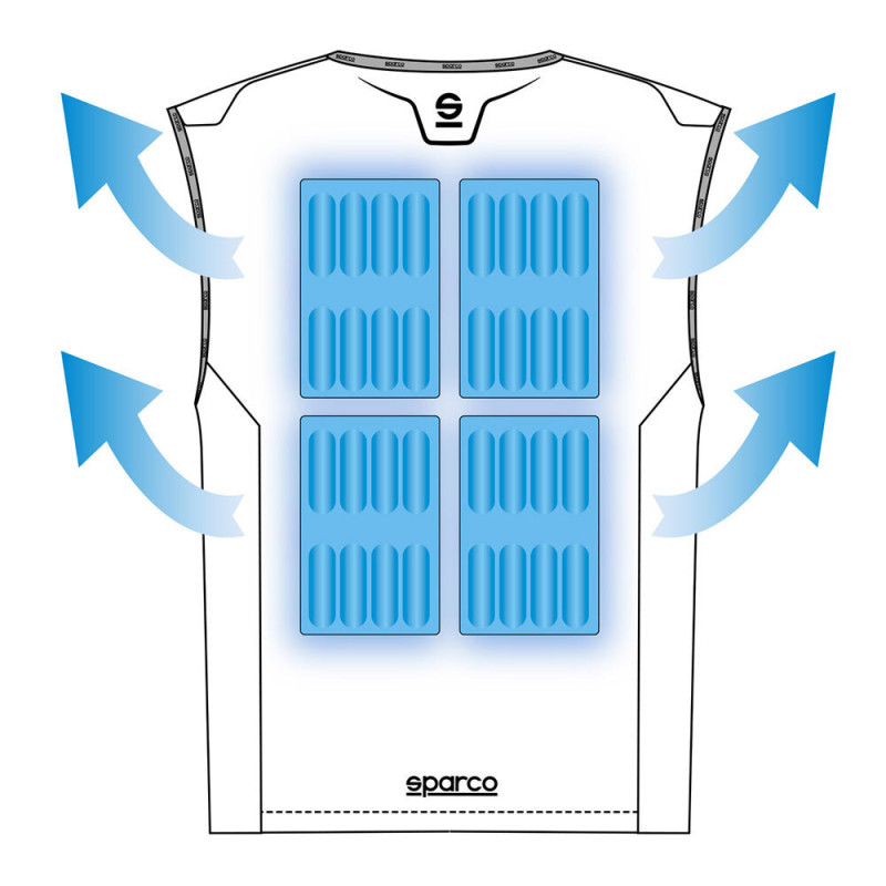 Sparco Ice vest - 001014.SI.3XL - 001014SI6XXX - 8033280504830
