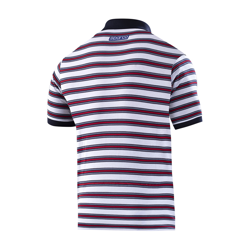 Polo à rayures Sparco Martini Racing Replica - 01396MR.R.L - 01396MRRS3L - 8033280482985