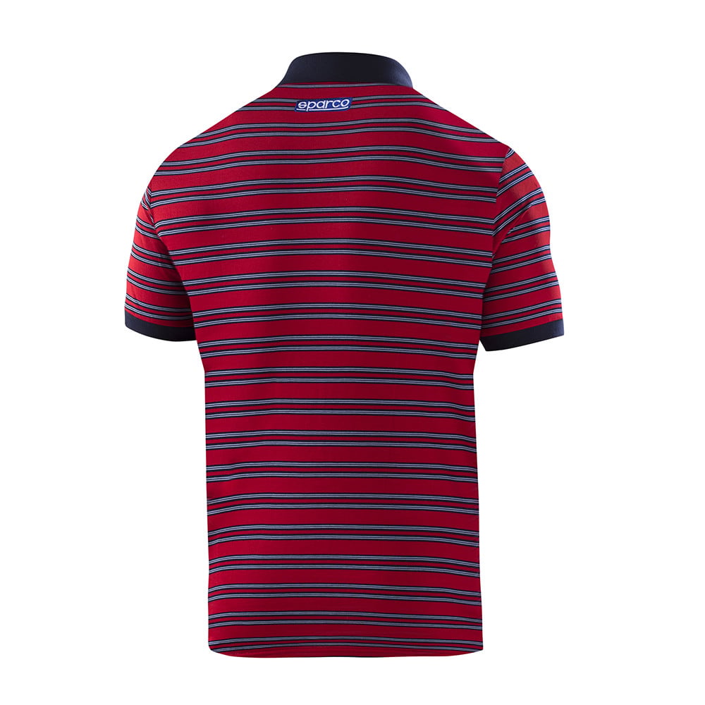 Sparco Martini Racing Replica gestreiftes Polo-Shirt - 01396MR.R.L - 01396MRRS3L - 8033280482985