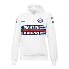 Felpa con cappuccio per donna Sparco Martini Racing.Replica