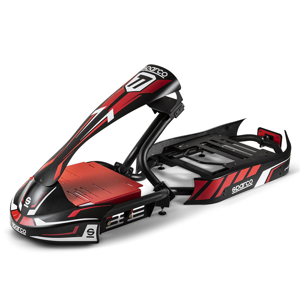Sparco Gaming Evolve Kart frame without fixings - 081989NR - 081989NR - 8033280494681