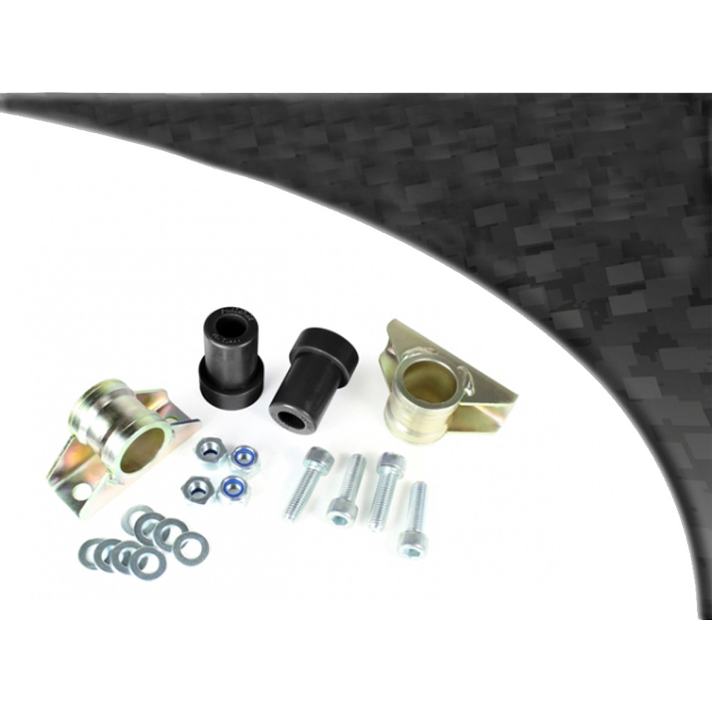 Silent Bloc Black Hinten POWERFLEX Dreieck Vorne Citroën AX / Saxo Peugeot 106 (2 Stück) - PF-F12106-2N - PFF12-106BLK - 5055676529374