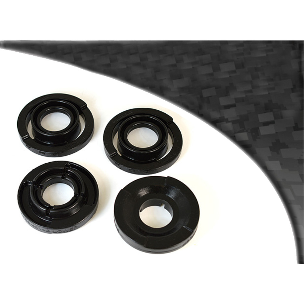 Silent-Bloc Powerflex Black Insert avant Berceau Arrière BMW E46 Série 3 Compact - PF-R54614-2N - PFR5-4614BLK - 5055676532145