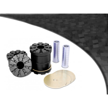 Powerflex Black Boccola Posteriore Telaio Posteriore  Audi A3 MK2 8P (2003-2012)
