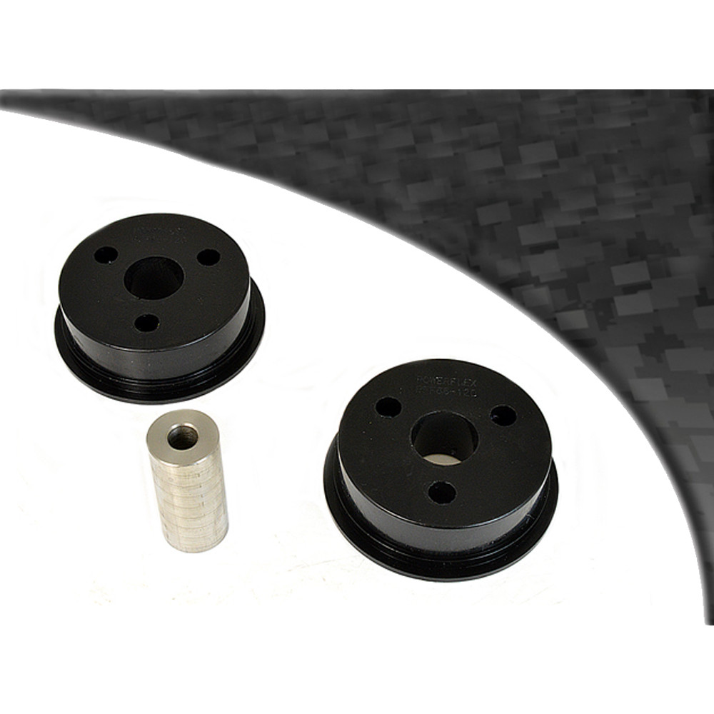 Powerflex Black Supporto Scatola Guida unicamente fino al 1994 Saab 9000 (1985-1998) - PF-F66120N - PFF66-120BLK - 5055676530608