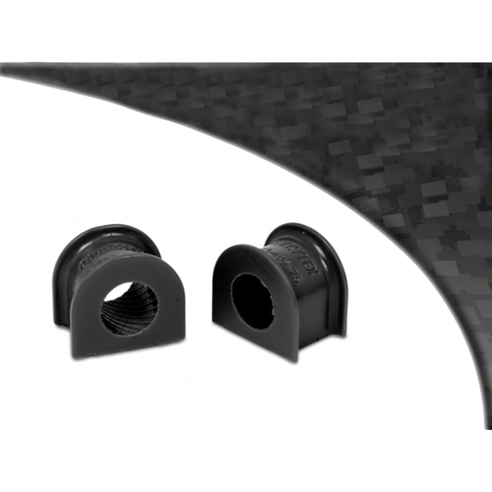 Powerflex bushes for Front Anti Roll Bar Mounts 25mm MG ZR (2001-2005) - PF-F6340425-2N - PFF63-404-25BLK - 5055676521989