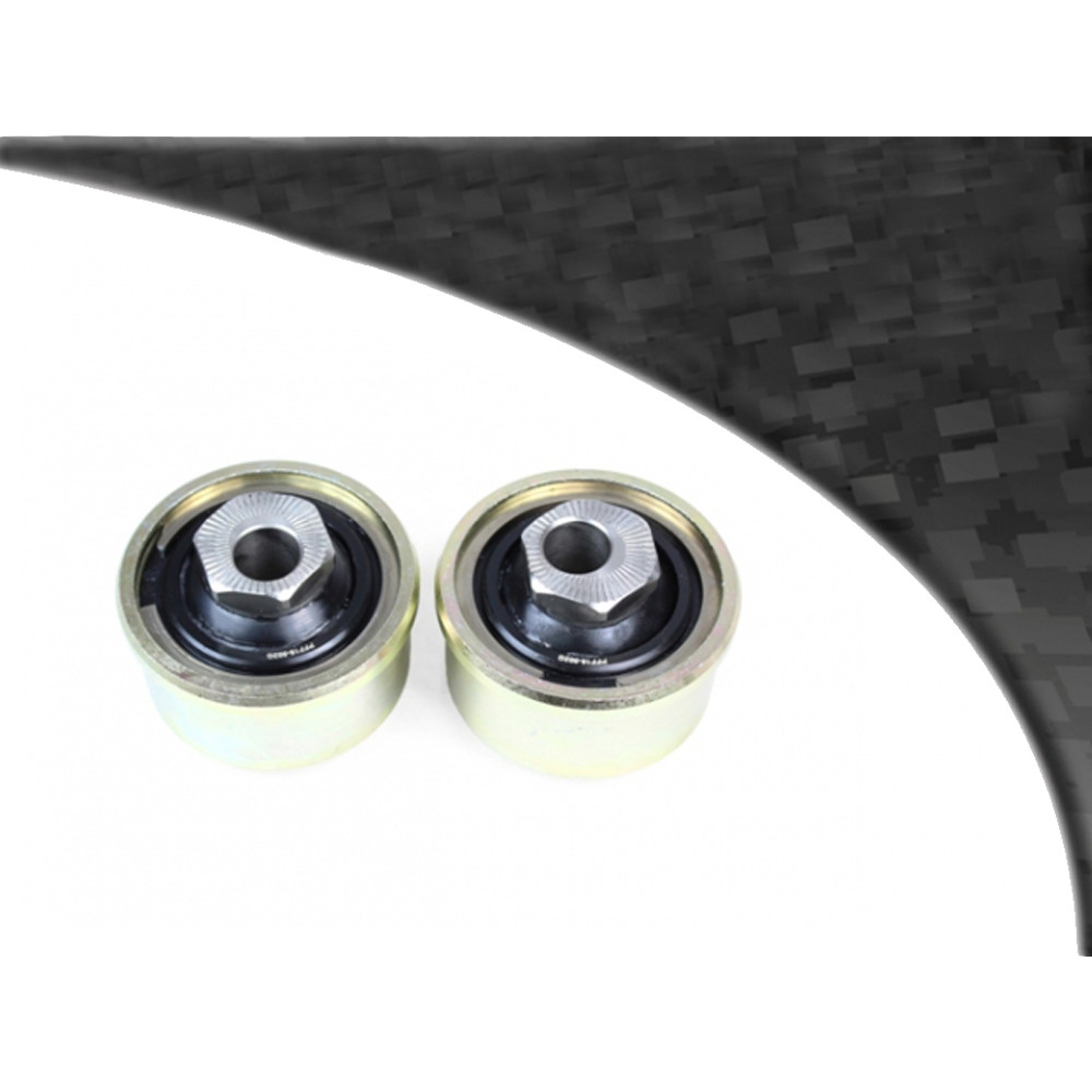 Silent-Bloc Powerflex Black Hinterer Arm Vorne, Einstellung Jagd Fiat 500 (2007-) - PF-F16502G-2N - PFF16-502GBLK - 5055676524652