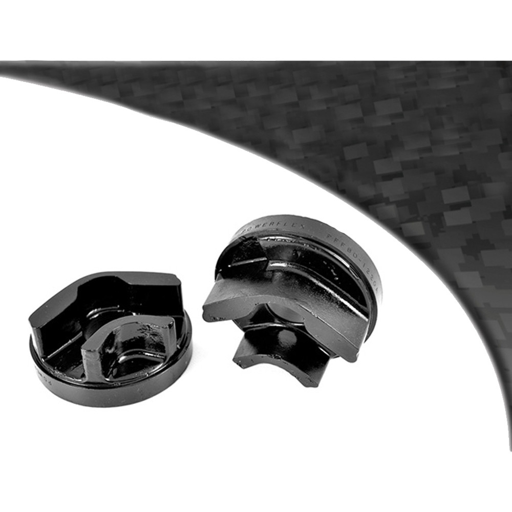 Powerflex Black Supporto Motore Inferiore Posteriore Cadillac BLS (2005 - 2010) - PF-F801220N - PFF80-1220BLK - 5055676522375