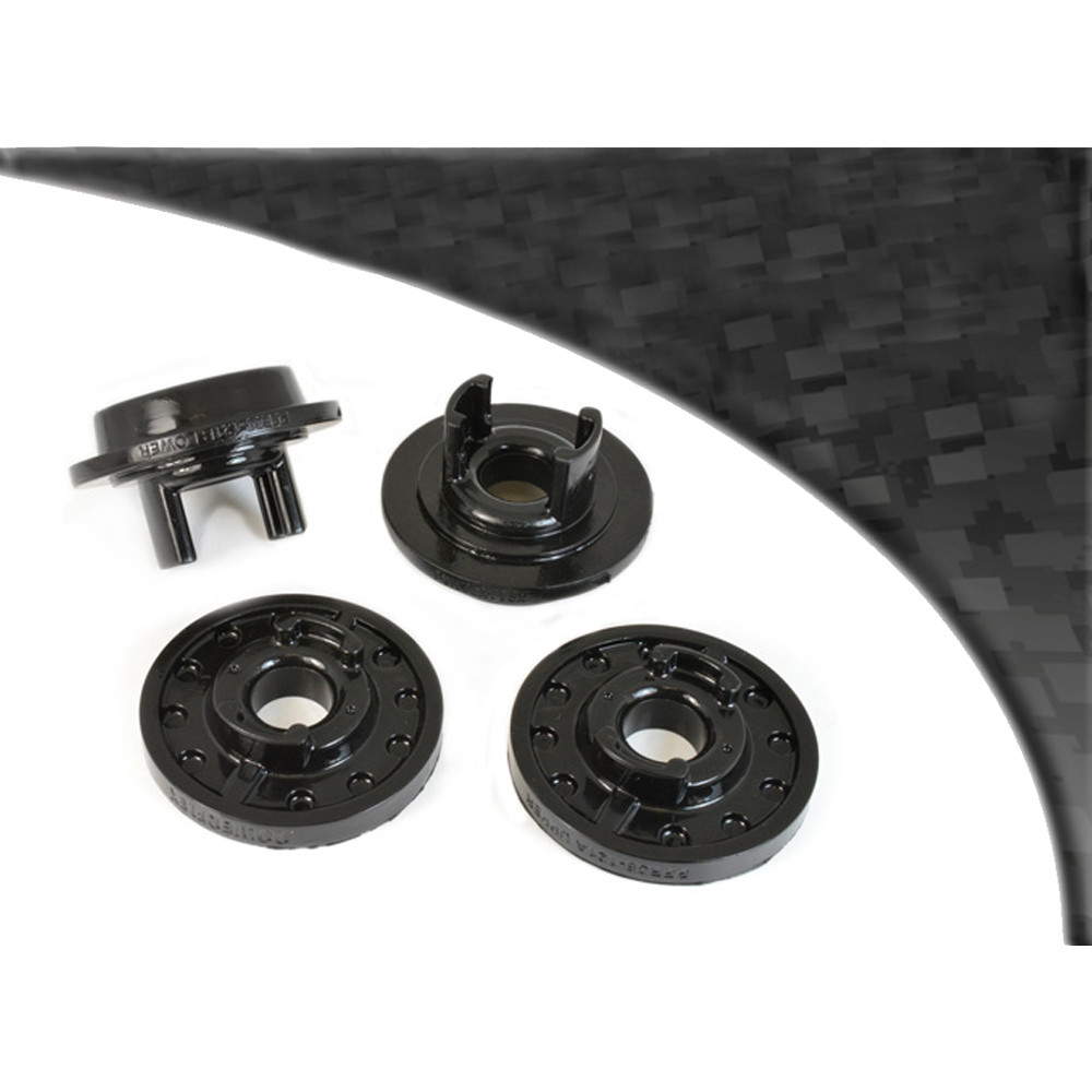 Powerflex bushes for Rear Diff Mounting Bush Insert Mazda MX-5, Miata, Eunos Mk1 NA (1989-1998) - PF-R36121-2N - PFR36-121BLK - 5055676530219
