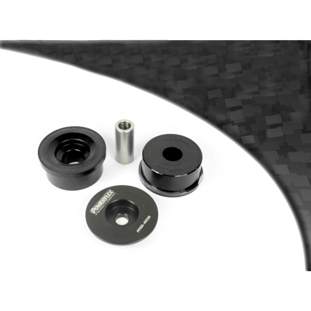 Silent-Bloc Powerflex Black Support Hinteres Differential Hinteres BMW F22, F23, F87 2er-Serie (2013 - ) - PF-R54026N - PFR5-4026BLK - 5055676536105