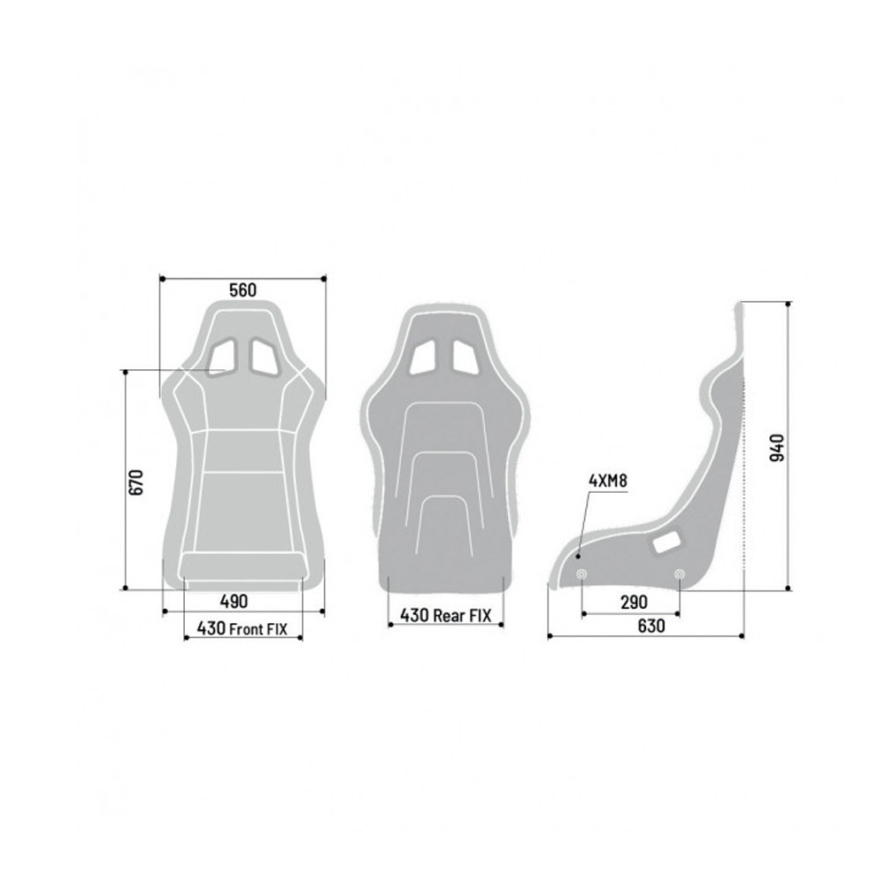 Schalensitz Sparco QRT-R FIA - 008012RNR - 008012RNR - 8033280293406