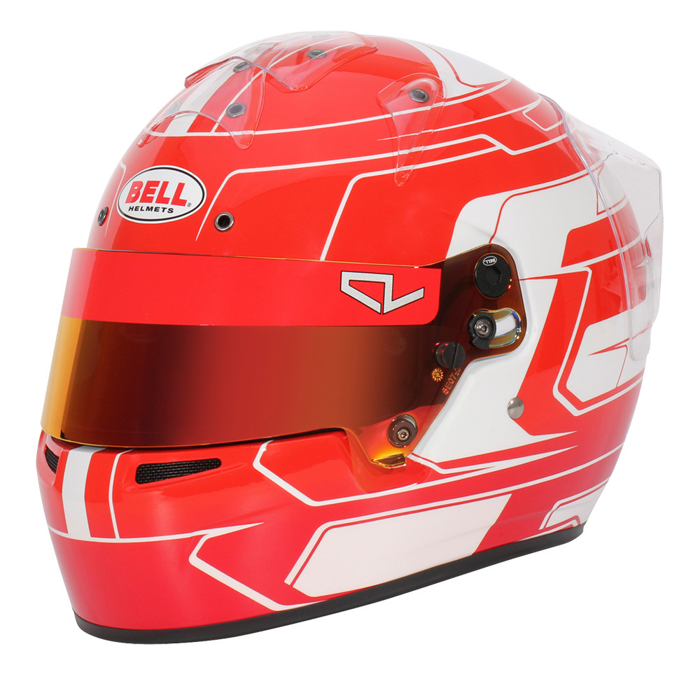 Casque karting Bell KC7-CMR Leclerc - BEL-KC7-LECL.RBL.56 - 1311143