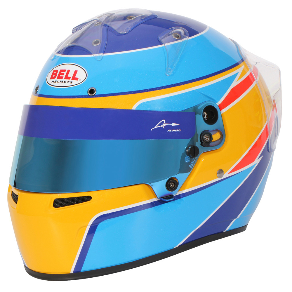 Karting-Helm Bell KC7-CMR Alonso - BEL-KC7-ALON.BLO.56 - 1311093