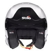 Casco Stilo Venti Trophy jet bianco/nero senza clip Hans