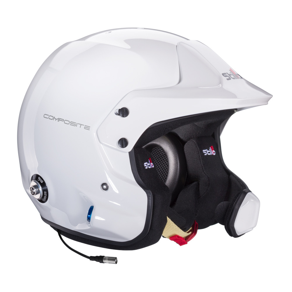 Casque Stilo Venti WRC Turismo Composite blanc/noir - STI-AA0220CG2TC.M - AA0220CG2T570101