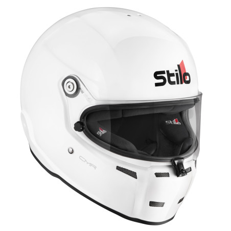 Casque karting Stilo ST5 CMR blanc intérieur coloré